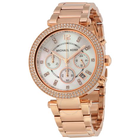 michael kors big face watch rose gold|rose gold mk watch cheap.